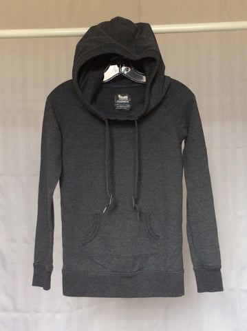 Women's dark gray pullover hoodie (Garage) - S