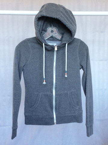 Women's gray zip-up hoodie (Bluenotes) - S